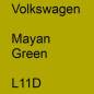 Preview: Volkswagen, Mayan Green, L11D.